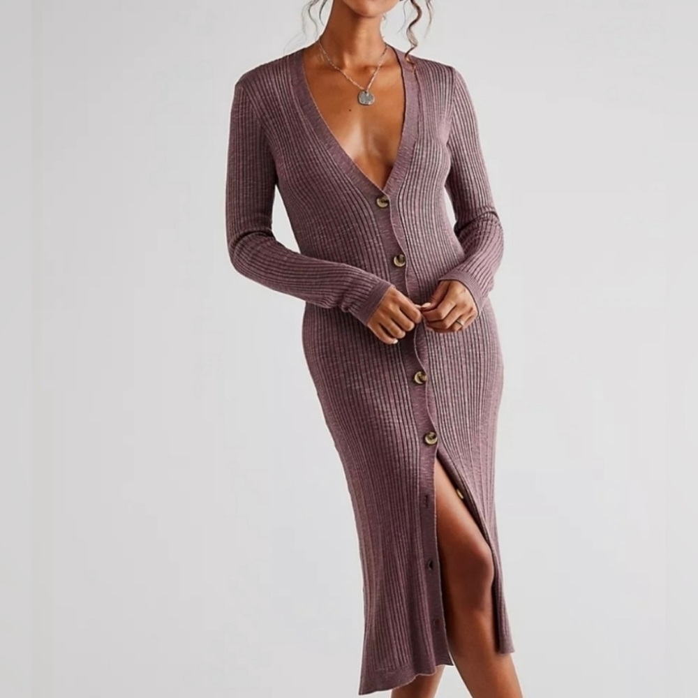 Free people Date Night Cardi-dress